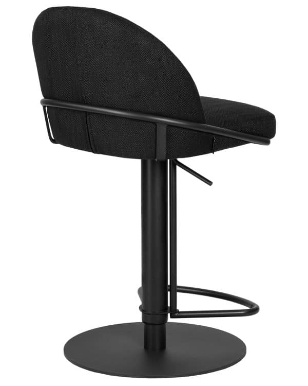 Стул барный DOBRIN OLIVER, черная ткань (SLR-10) — изображение 4