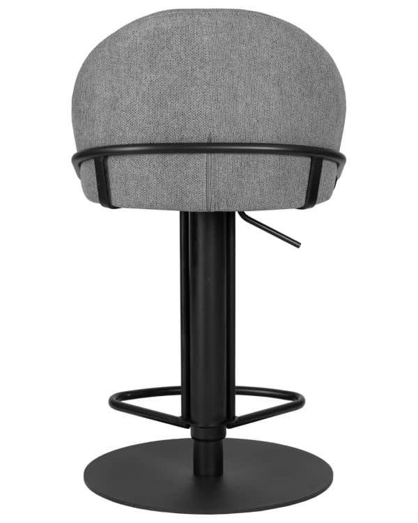 Стул барный DOBRIN OLIVER, серая ткань (FLY1347-17) — изображение 5