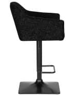 Стул барный DOBRIN RALF, черный твид (LEO18) — изображение 3