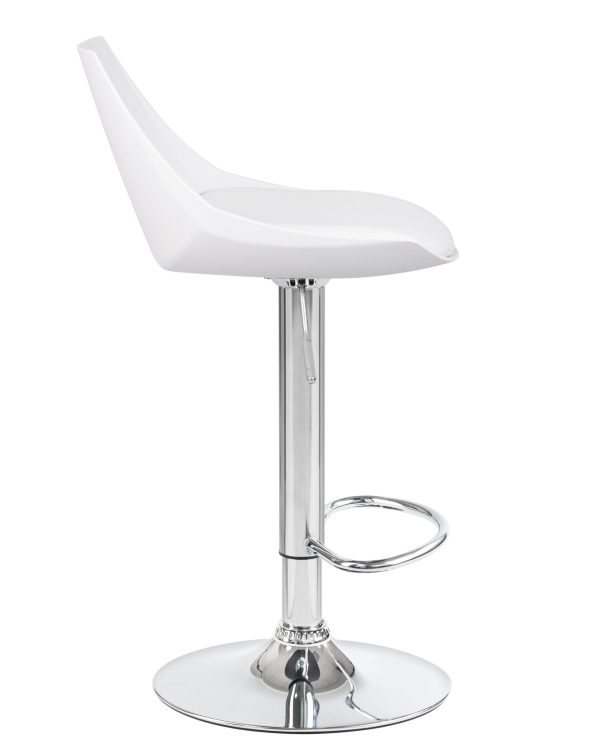 Стул барный DOBRIN ROCKY, белый — изображение 3
