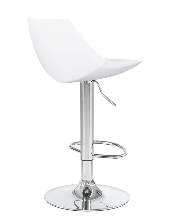 Стул барный DOBRIN ROCKY, белый — изображение 4