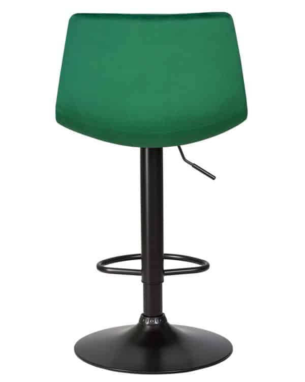 Стул барный DOBRIN TAILOR BLACK, зеленый велюр (MJ9-88) — изображение 5