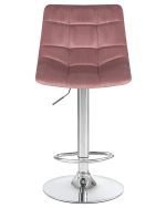 Стул барный DOBRIN TAILOR, пудрово-розовый велюр (MJ9-32) — изображение 5