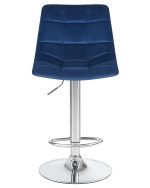 Стул барный DOBRIN TAILOR, синий велюр (MJ9-117) — изображение 5