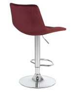 Стул барный DOBRIN TAILOR, винный велюр (MJ9-35) — изображение 3