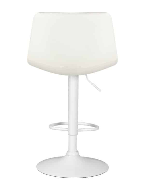 Стул барный DOBRIN TAILOR WHITE, белый PU — изображение 5