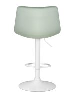 Стул барный DOBRIN TAILOR WHITE, пудрово-мятный велюр (MJ9-87) — изображение 5