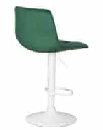 Стул барный DOBRIN TAILOR WHITE, зеленый велюр (MJ9-88) — изображение 4