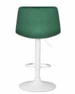 Стул барный DOBRIN TAILOR WHITE, зеленый велюр (MJ9-88) — изображение 5