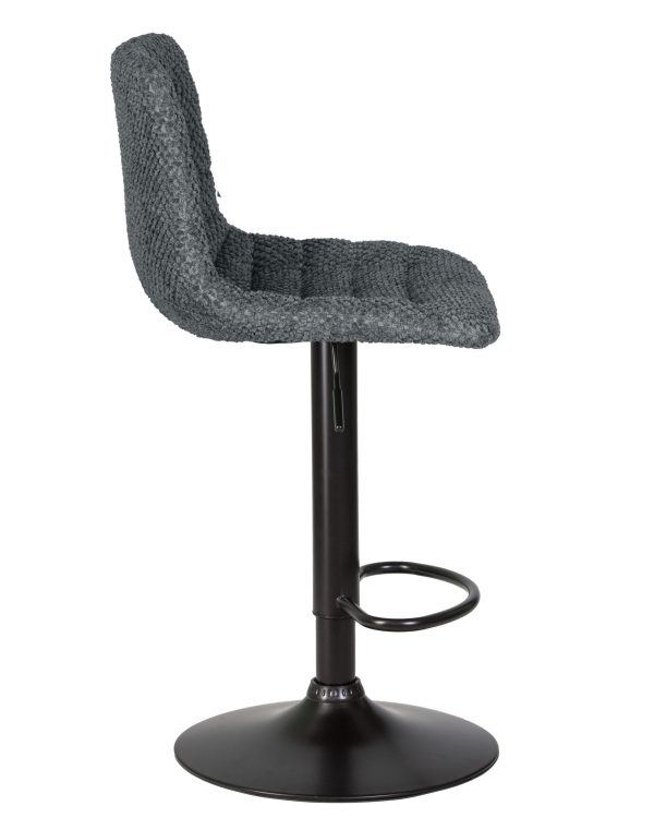 Стул барный DOBRIN TRAVIS, серый (VIVALDI15) — изображение 3