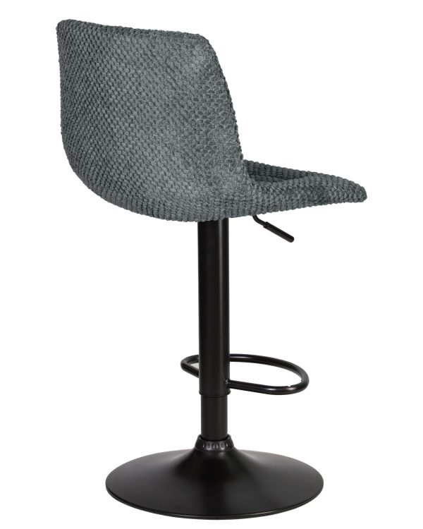 Стул барный DOBRIN TRAVIS, серый (VIVALDI15) — изображение 4