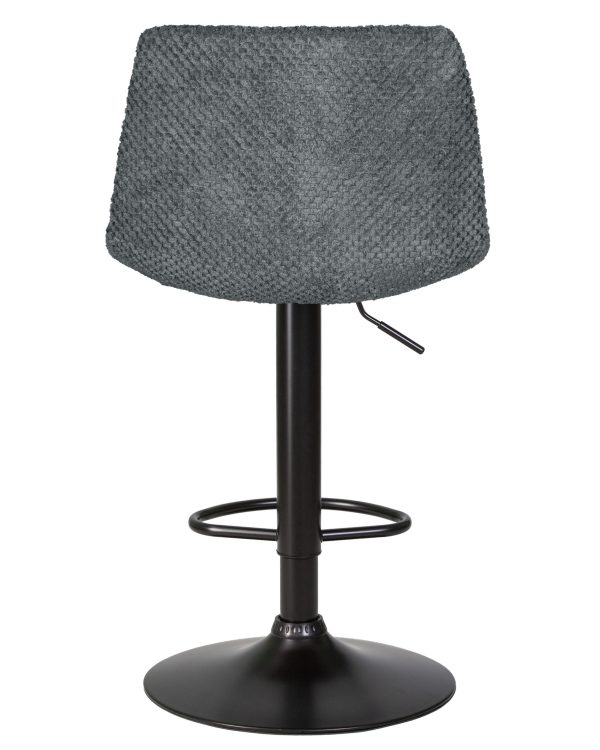 Стул барный DOBRIN TRAVIS, серый (VIVALDI15) — изображение 5