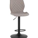 Стул барный Dome экокожа серый