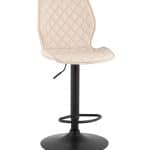 Стул барный Dome экокожа светло-серый