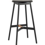 Стул барный Knobb черный