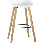 Стул барный LIBRA БЕЛЫЙ