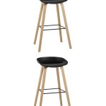 Стул барный LIBRA ЧЕРНЫЙ 2 шт