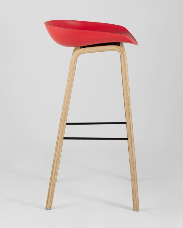 Стул барный LIBRA КРАСНЫЙ — изображение 3