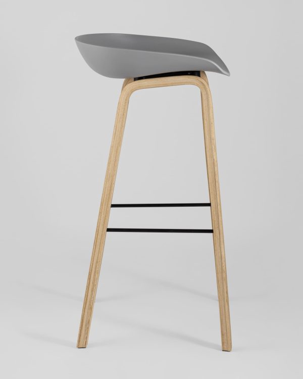 Стул барный LIBRA СЕРЫЙ — изображение 3