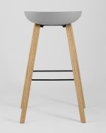 Стул барный LIBRA СЕРЫЙ 2 шт — изображение 3