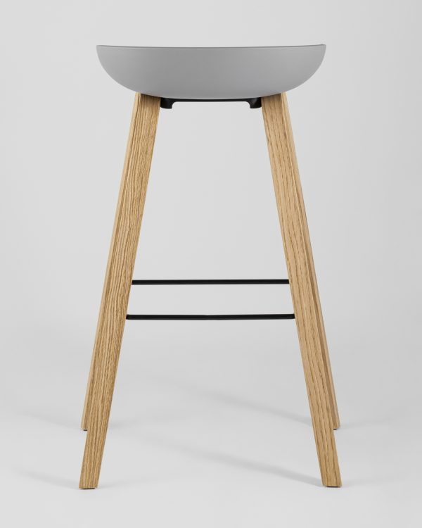 Стул барный LIBRA СЕРЫЙ 2 шт — изображение 3