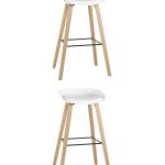 Стул барный LIBRA SOFT БЕЛЫЙ 2 шт