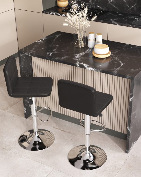 Стул барный Малави черный — изображение 3