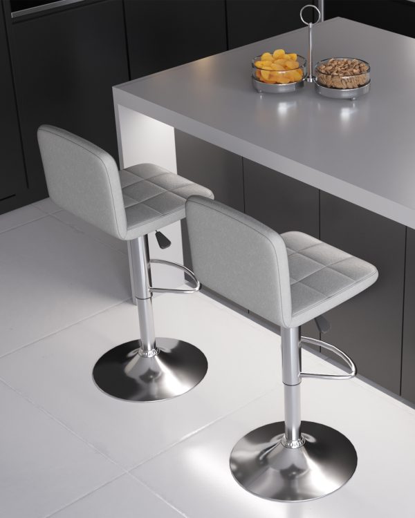 Стул барный Малави LITE серый — изображение 3