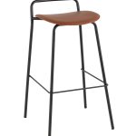 Стул барный Mantis экокожа коричневый