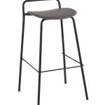 Стул барный Mantis экокожа темно-серый