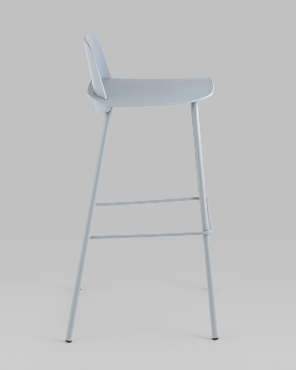 Стул барный Mist серо-голубой — изображение 3