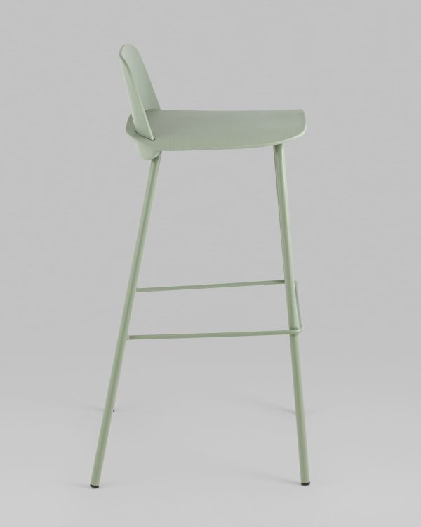 Стул барный Mist серо-зеленый — изображение 3