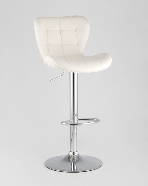 Стул барный PORSCHE белый — изображение 3