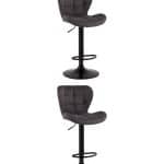 Стул барный ПОРШЕ серый 2 шт.