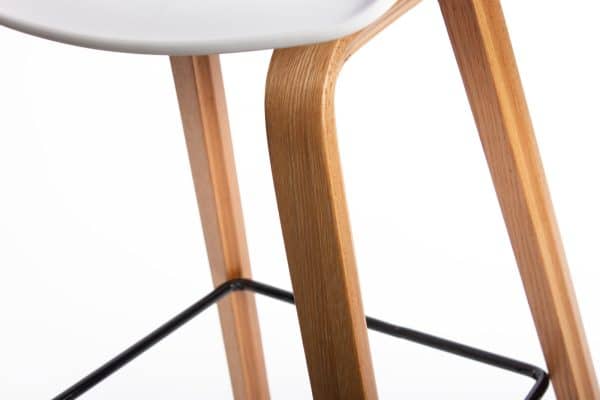 Стул барный Quadro белый — изображение 3