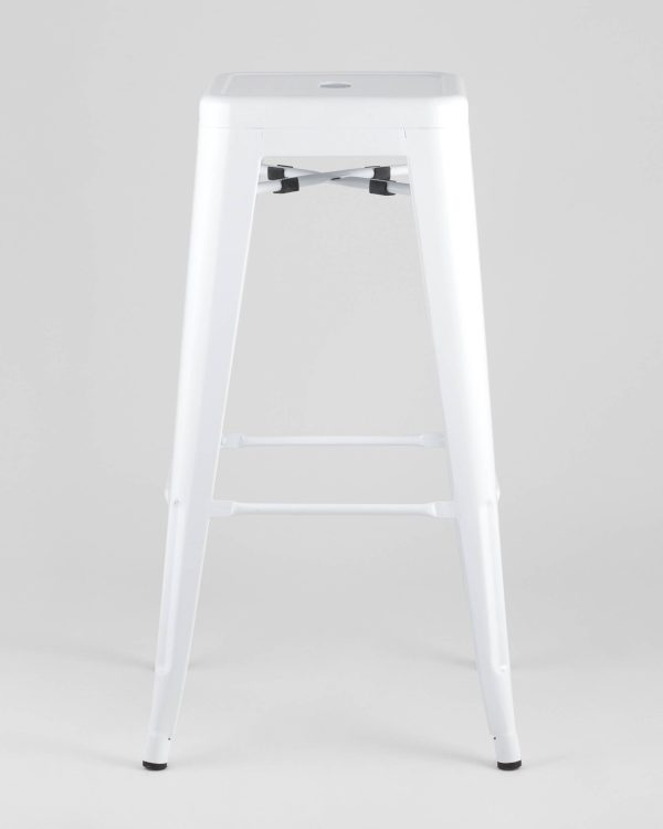 Стул барный TOLIX белый глянцевый — изображение 2