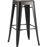 Стул барный TOLIX черный глянцевый