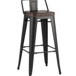 Стул барный TOLIX SOFT черный матовый