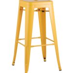 Стул барный TOLIX желтый глянцевый