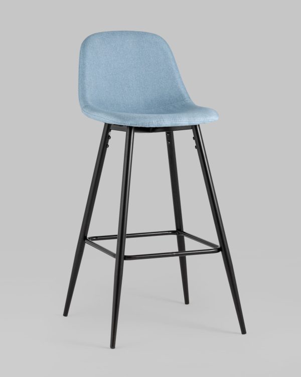 Стул барный Валенсия голубой — изображение 2