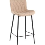 Стул барный Vault экокожа бежевый