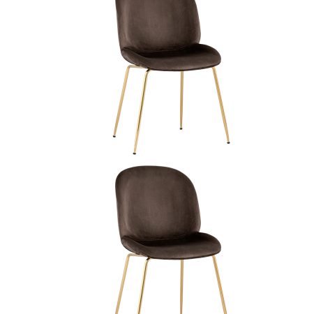 Стул Beetle коричневый 2 шт