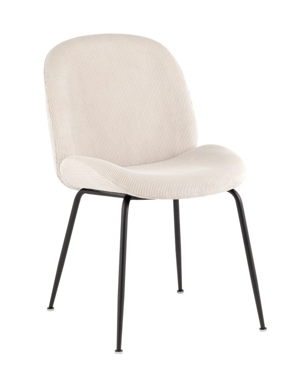 Стул Beetle вельвет бежевый