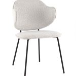 Стул Bellamy букле светло-серый