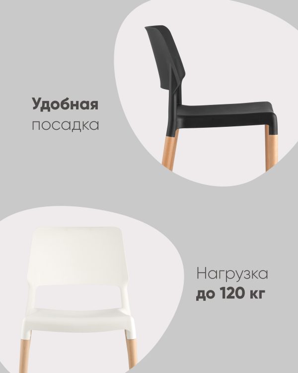 stul-bistro-chernyj-2 Стул BISTRO черный — изображение 3