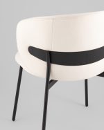 Стул Блейз велюр молочный — изображение 3