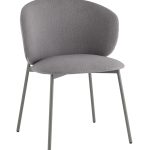 Стул Блейз велюр серый