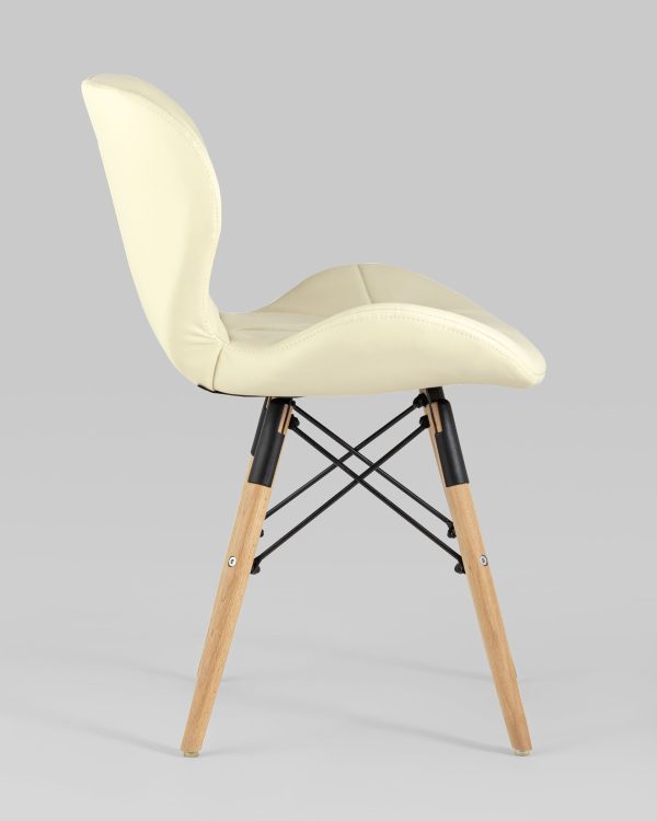 Стул Бон экокожа бежевый 2 шт. — изображение 3