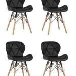 Стул Бон экокожа черный 4 шт.