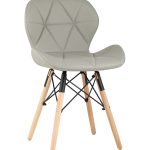 Стул Бон экокожа серый